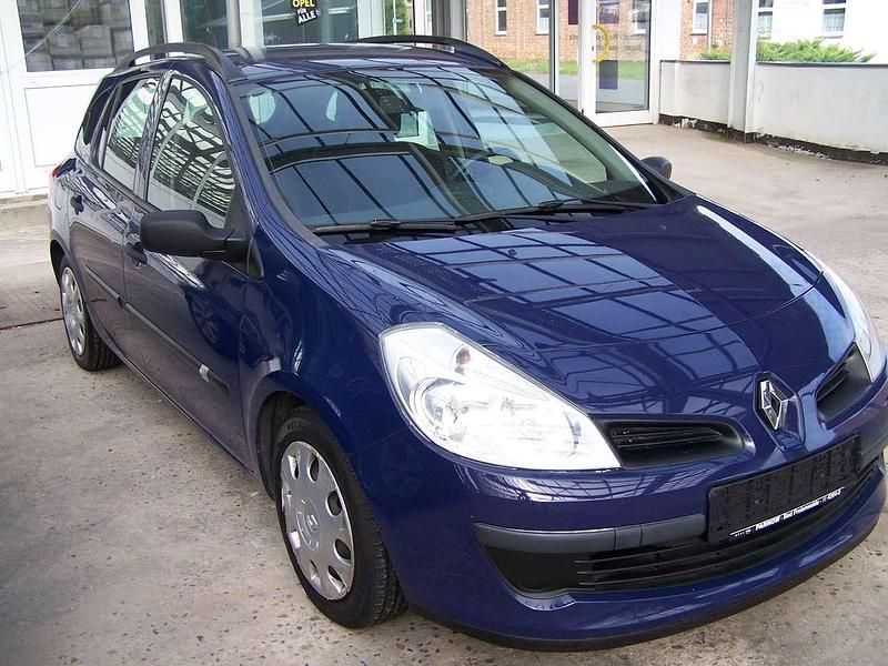Blau Gebraucht 2008 Renault Clio GrandTour Authentique Kombi | 3.400 € - Bild 1/4