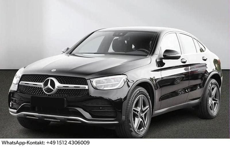 Schwarz Gebraucht 2023 Mercedes GLC220 AMG Coupé | 29.400 € - Bild 1/4