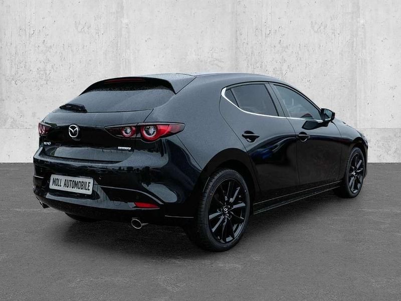 Neu Mazda 3 Homura-Line 140 PS (102 kW) 2025 Schwarz Kleinwagen