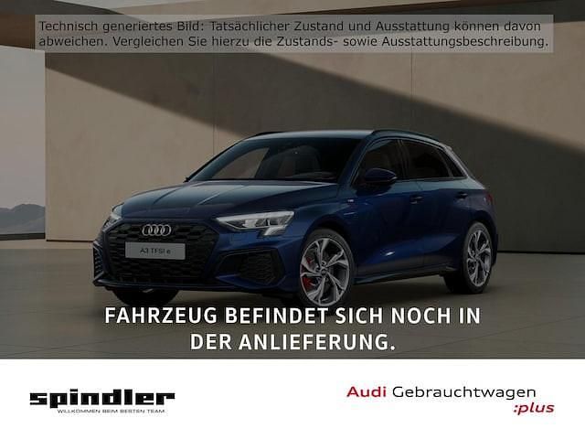 Navarrablau metallic Gebraucht 2023 Audi A3 Sportback e-tron S-Line Kleinwagen | 28.980 € (Fairer Preis) - Bild 1/4
