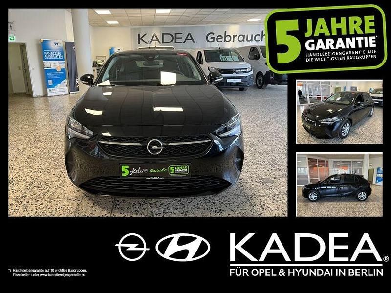Gebraucht Opel Corsa Edition 75 PS (55 kW) 2022 Diamant schwarz/karbon schwarz (metallic) Kleinwagen