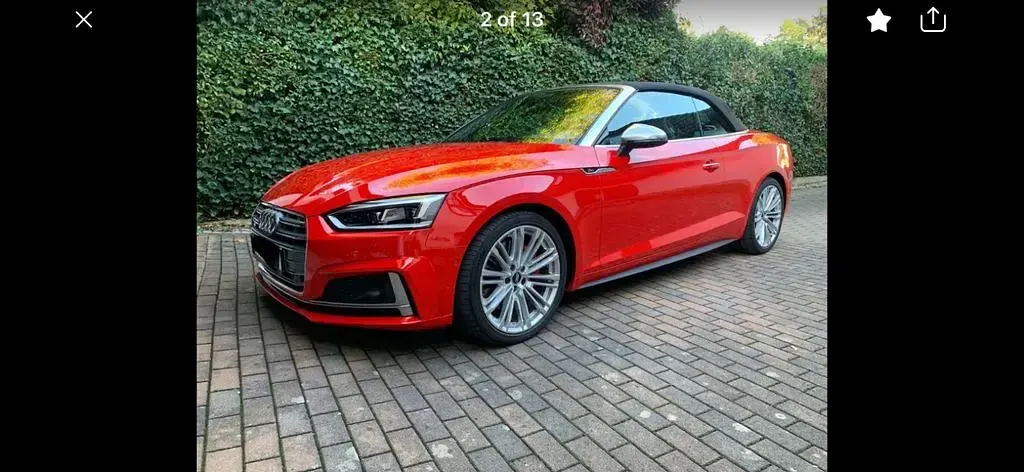 Gebraucht Audi S5 Cabriolet Sport 354 PS (260 kW) 2017 Rot Cabrio