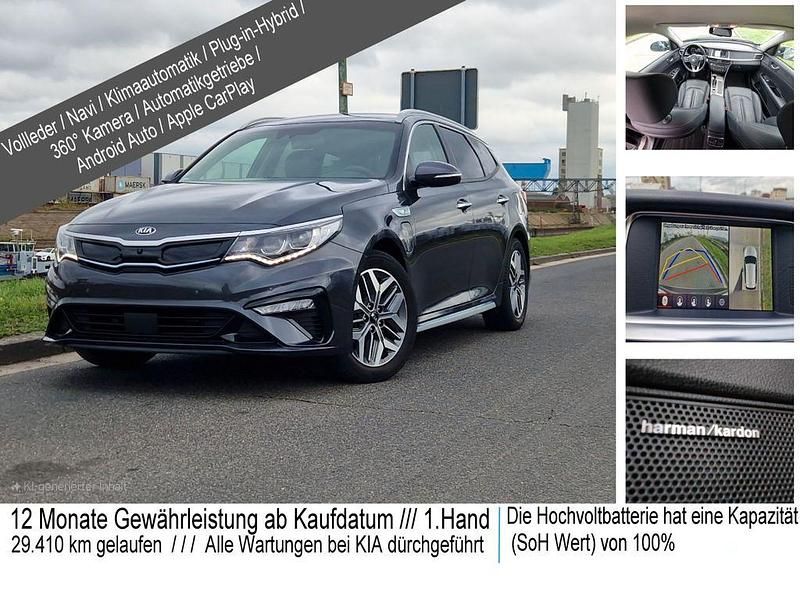 Grau Gebraucht 2019 Kia Optima Hybrid Limousine | 18.950 € (Fairer Preis) - Bild 1/4