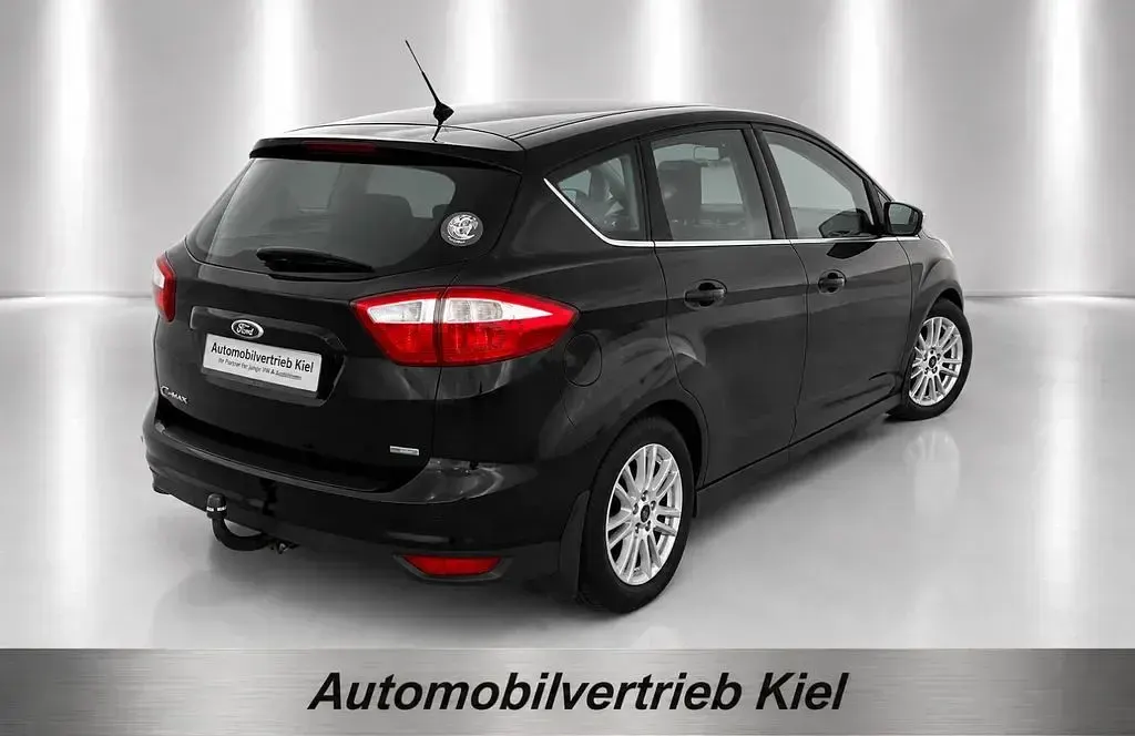 Gebraucht Ford C-MAX Titanium 125 PS (91 kW) 2015 Schwarz Van / Kleinbus