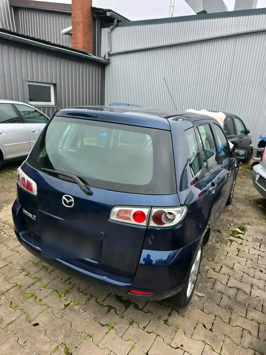 Gebraucht Mazda 2 68 PS (50 kW) 2007 Blau Kleinwagen