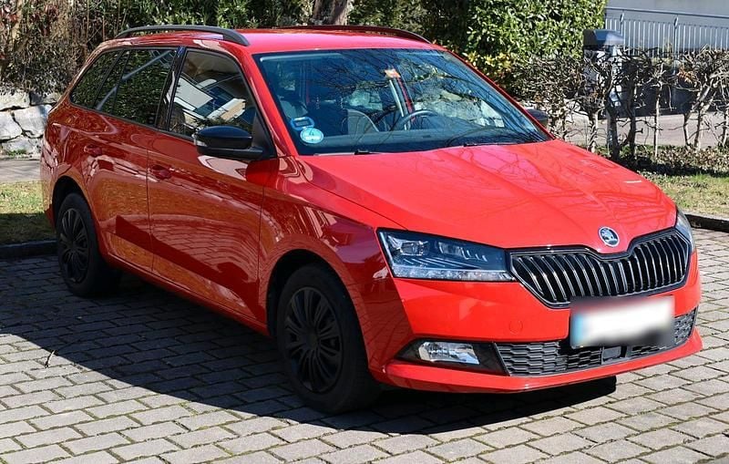 Gebraucht Skoda Fabia Style 110 PS (80 kW) 2020 Rot Kombi