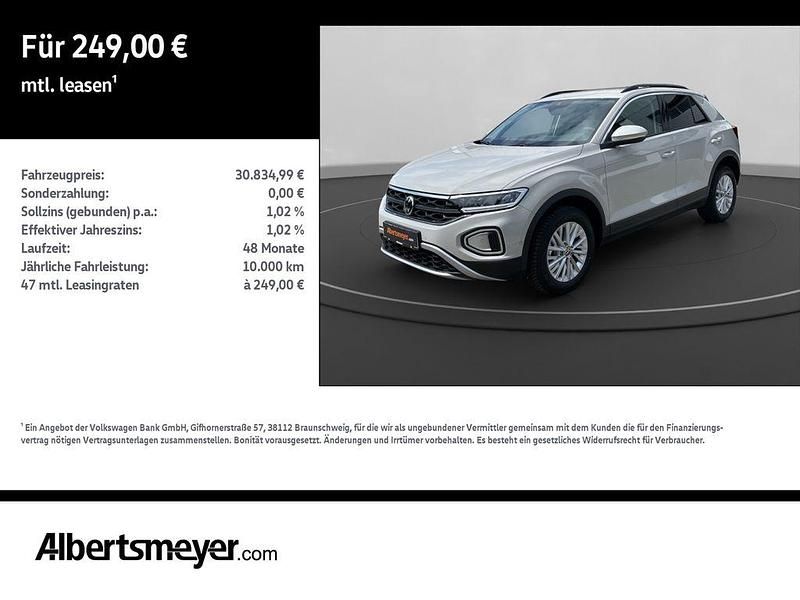 Grau Neu 2025 VW T-Roc Life SUV | 30.835 € (Fairer Preis) - Bild 1/4
