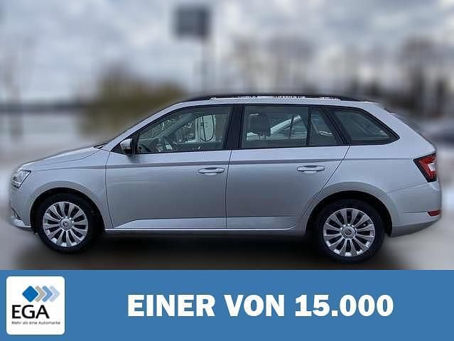 Silber metallic Gebraucht 2021 Skoda Fabia Kombi | 16.850 € (Fairer Preis) - Bild 1/4