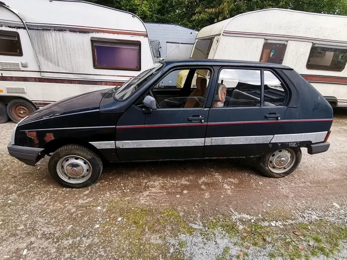 Gebraucht Citroën Visa 34 PS (25 kW) 1981 Schwarz Kleinwagen