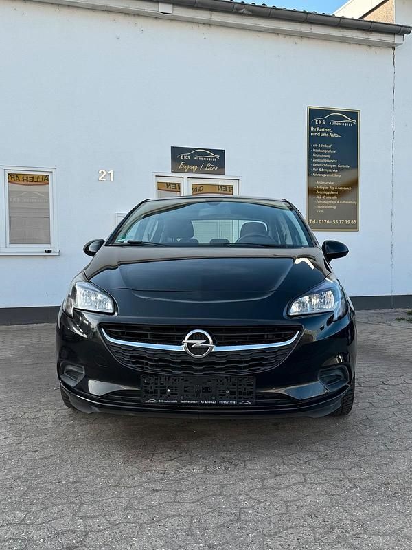 Schwarz Gebraucht 2017 Opel Corsa Kleinwagen | 7.700 € (Fairer Preis) - Bild 1/4