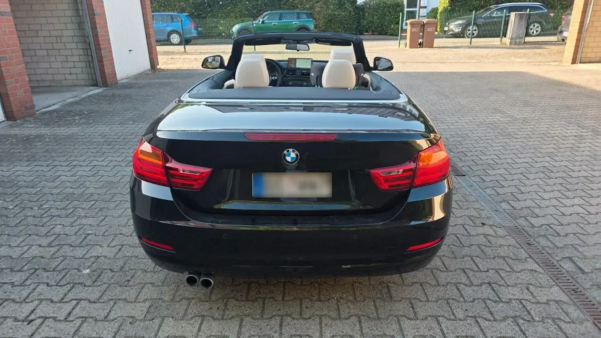 Gebraucht BMW 430 Cabriolet 258 PS (189 kW) 2014 Schwarz Cabrio