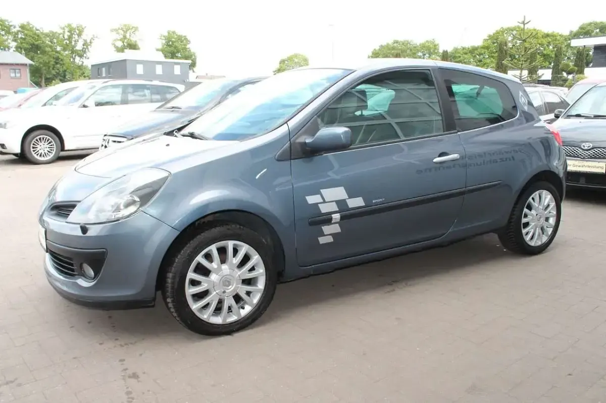 Occasion Renault Clio III Exception 111 ch (81 kW) 2006 Bleue Citadine
