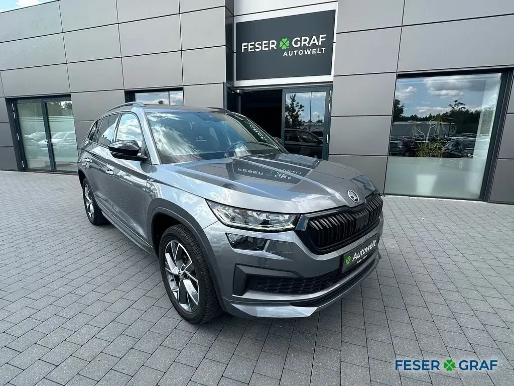 Gebraucht Skoda Kodiaq SportLine 150 PS (110 kW) 2022 Grau SUV