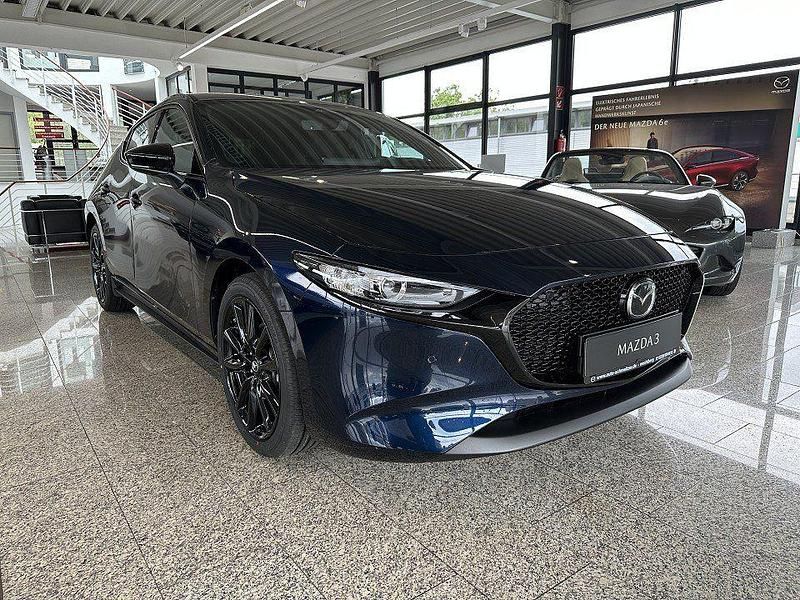 Neu Mazda 3 140 PS (102 kW) 2026 Blau Limousine