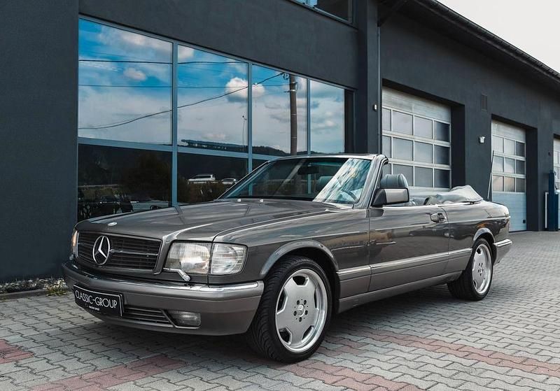 Usata Mercedes 500 252 CV (185 kW) 1988 Marrone Cabrio