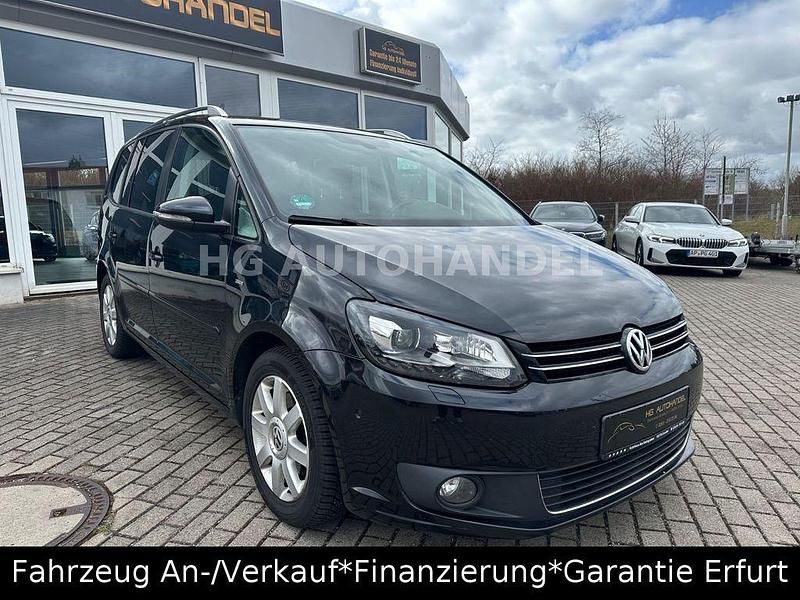 Gebraucht VW Touran Cup 140 PS (102 kW) 2015 Schwarz Van / Kleinbus