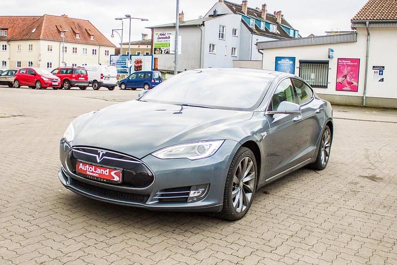 Gebraucht Tesla Model S 316 kW (430 PS) 2014 Grau Kleinwagen