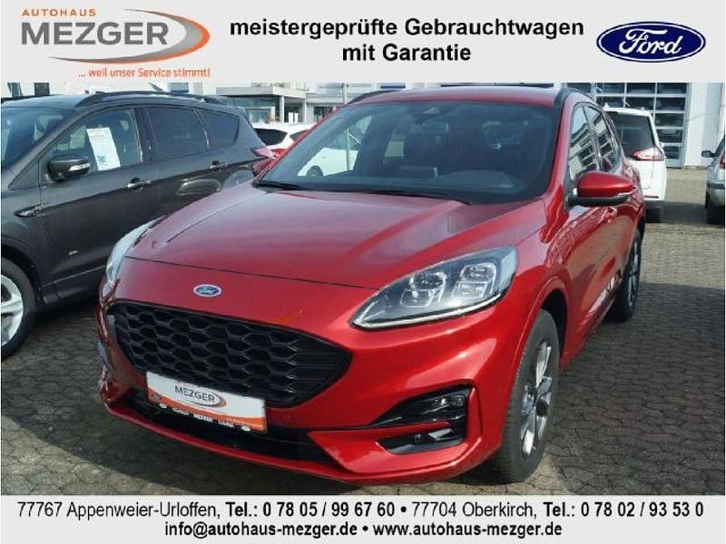 Lucidrot metallic Gebraucht 2021 Ford Kuga ST-Line X SUV | 25.990 € (Fairer Preis) - Bild 1/3