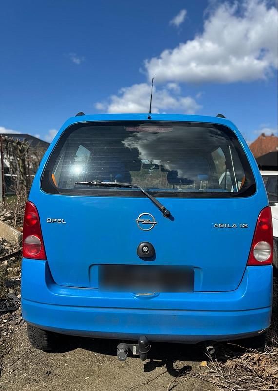 Gebraucht Opel Agila 75 PS (55 kW) 2000 Blau Van / Kleinbus