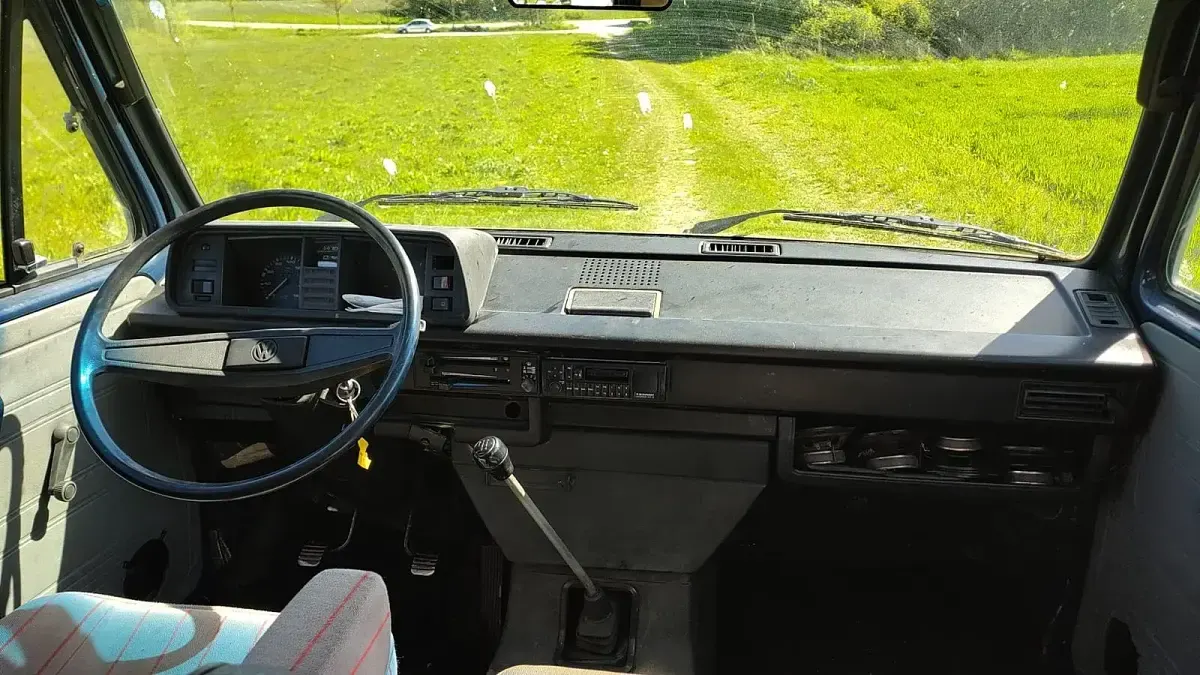 Gebraucht VW T3 50 PS (36 kW) 1987 Blau Van