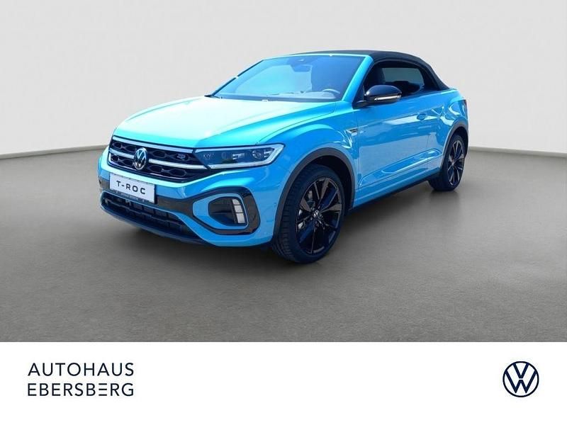 Blau Neu 2025 VW T-Roc Cabriolet R-line Cabrio | 49.320 € (Teuer) - Bild 1/4