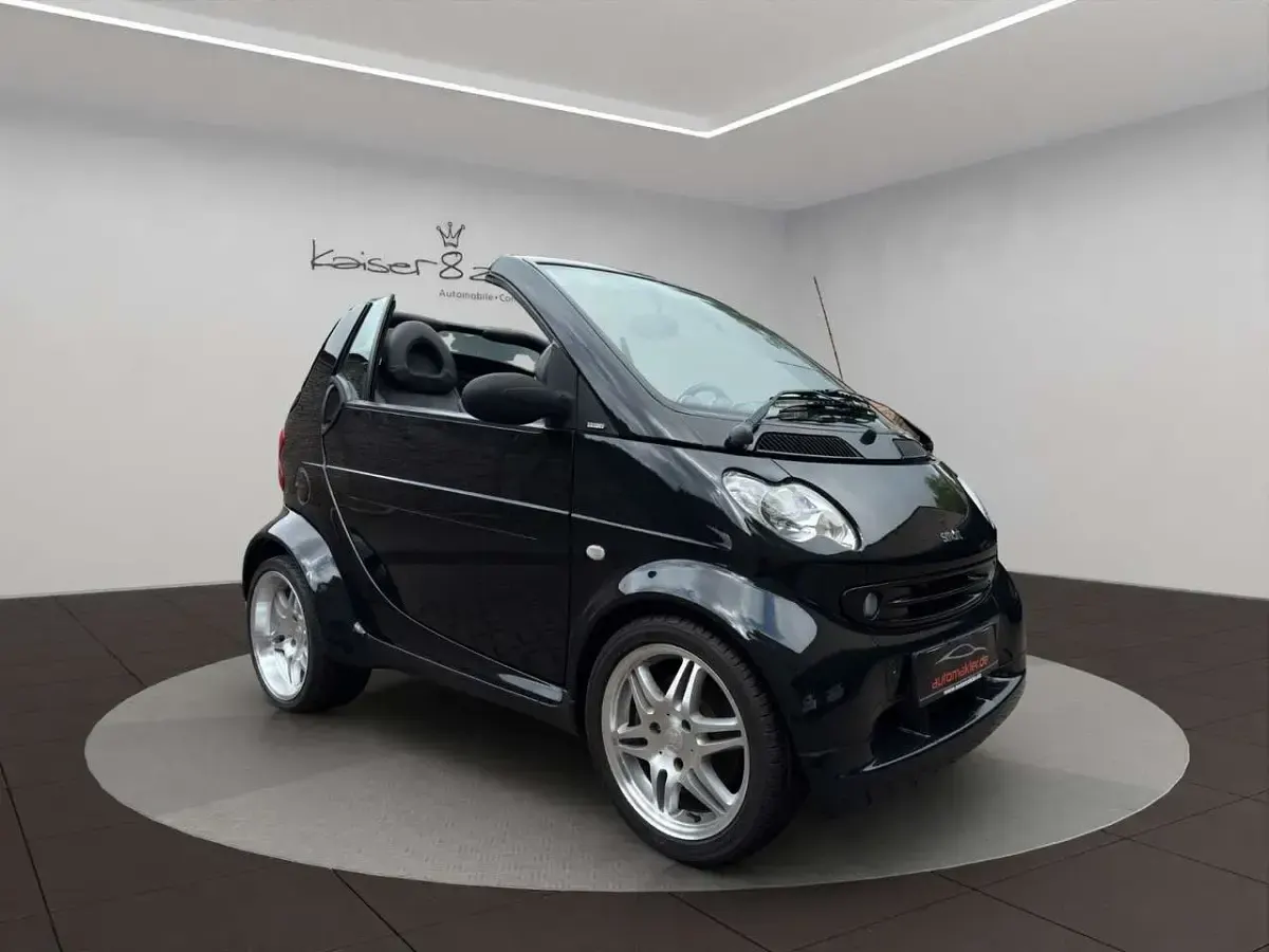 Używany Smart ForTwo Cabrio Brabus 71 KM (52 kW) 2002 Czarny Kabriolet