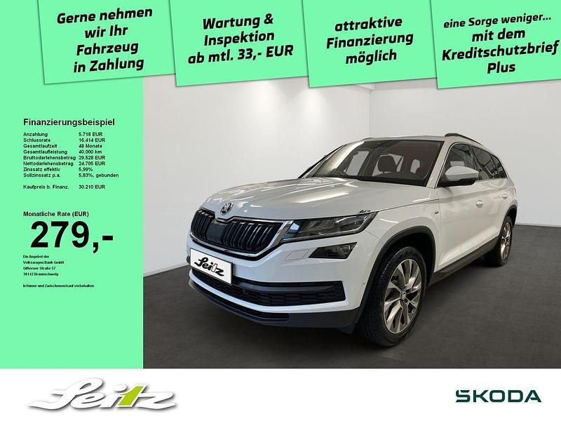 Weiß Gebraucht 2021 Skoda Kodiaq Clever SUV | 30.210 € (Fairer Preis) - Bild 1/3