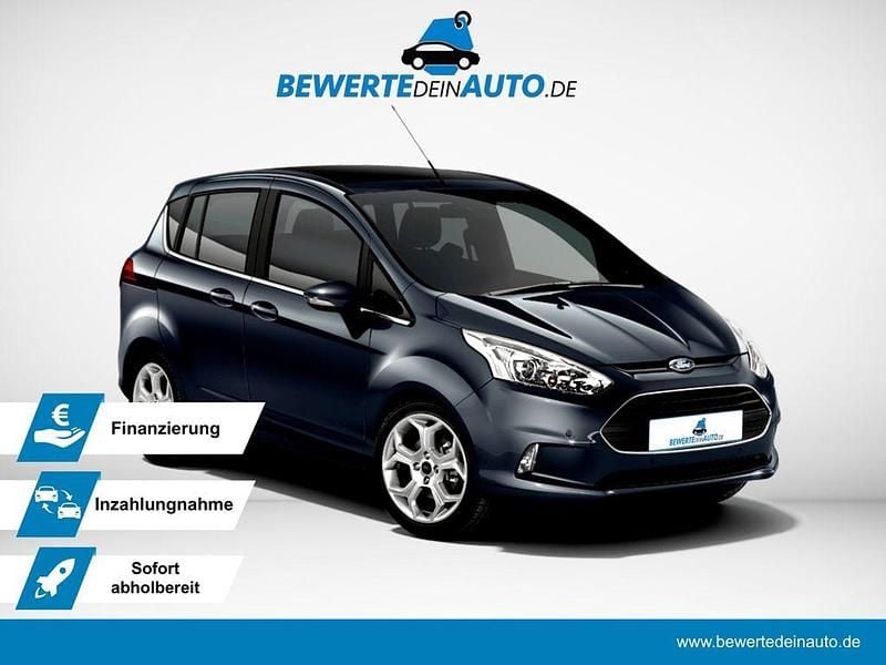 Grau Gebraucht 2016 Ford B-MAX Titanium Van / Kleinbus | 5.930 € (Guter Preis) - Bild 1/3