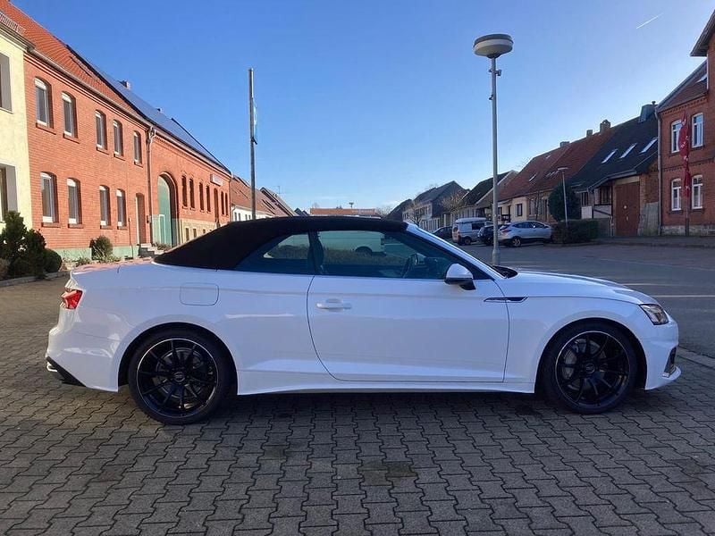 Gebraucht Audi A5 Cabriolet Advanced 204 PS (150 kW) 2020 Weiß Cabrio