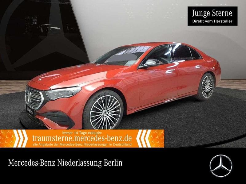 Rot Gebraucht 2024 Mercedes E400 Advanced Plus Limousine | 60.990 € (Fairer Preis) - Bild 1/3