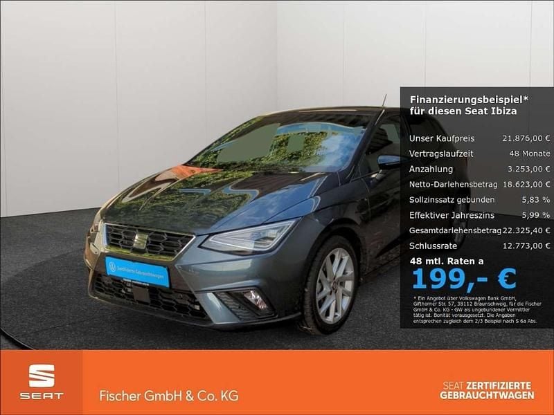 Grau Gebraucht 2023 Seat Ibiza FR Limousine | 21.876 € (Fairer Preis) - Bild 1/4
