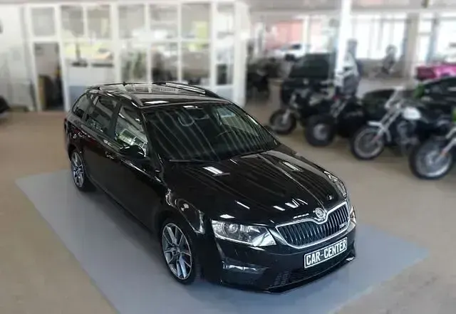 Gebraucht Skoda Octavia vRS 184 PS (135 kW) 2014 Schwarz Kombi