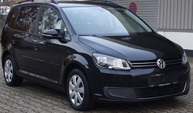 Gebraucht VW Touran 105 PS (77 kW) 2012 Schwarz Van / Kleinbus