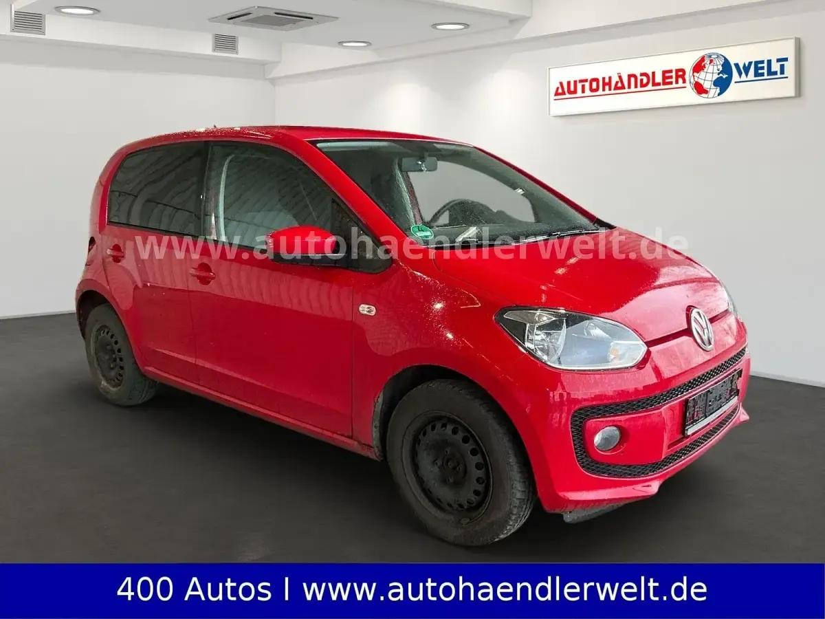 Gebraucht VW up! 75 PS (55 kW) 2012 Rot Kleinwagen