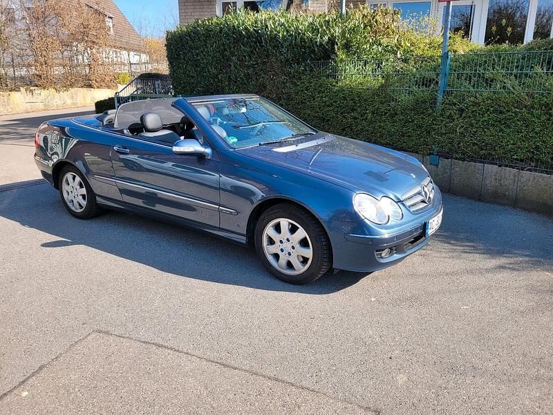Gebraucht Mercedes CLK200 2006 Blau Cabrio