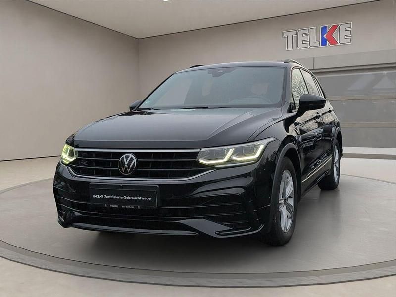 Schwarz Gebraucht 2023 VW Tiguan R-line SUV | 27.990 € (Superpreis) - Bild 1/4