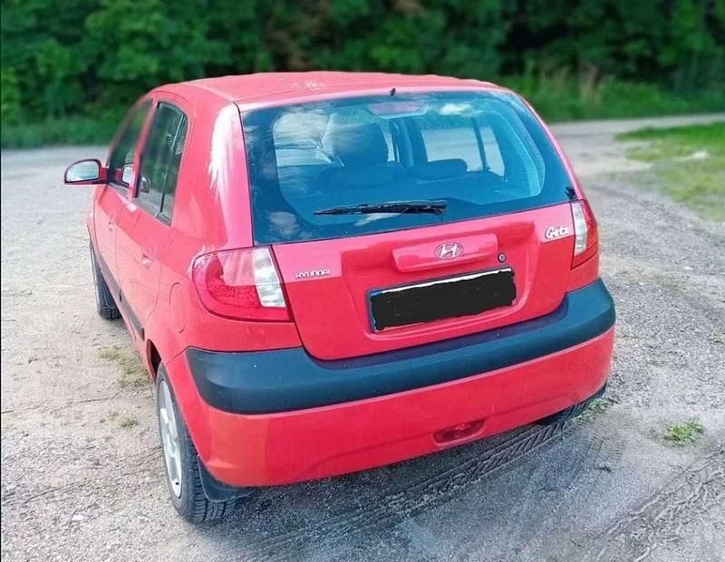 Gebraucht Hyundai Getz GLS 88 PS (64 kW) 2009 Rot Kleinwagen