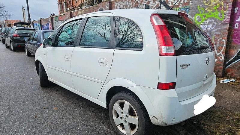 Gebraucht Opel Meriva 125 PS (91 kW) 2004 Weiß Van / Kleinbus