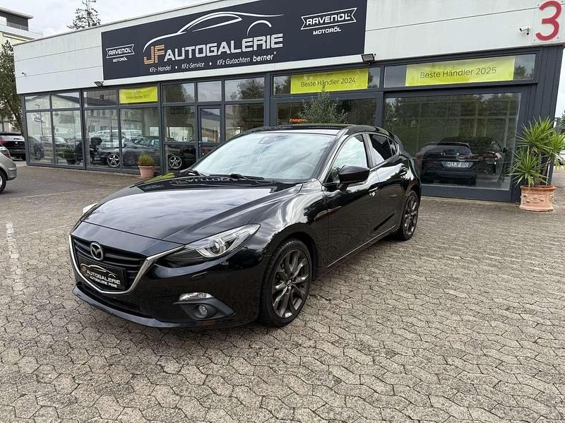 Schwarz Gebraucht 2016 Mazda 3 Nakama Kleinwagen | 8.490 € (Fairer Preis) - Bild 1/4
