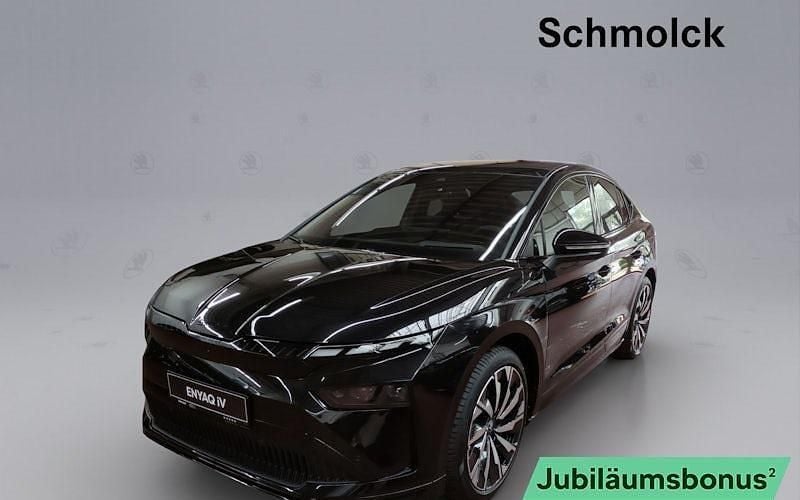 Schwarz Neu 2025 Skoda Enyaq iV SportLine SUV | 52.790 € (Guter Preis) - Bild 1/4
