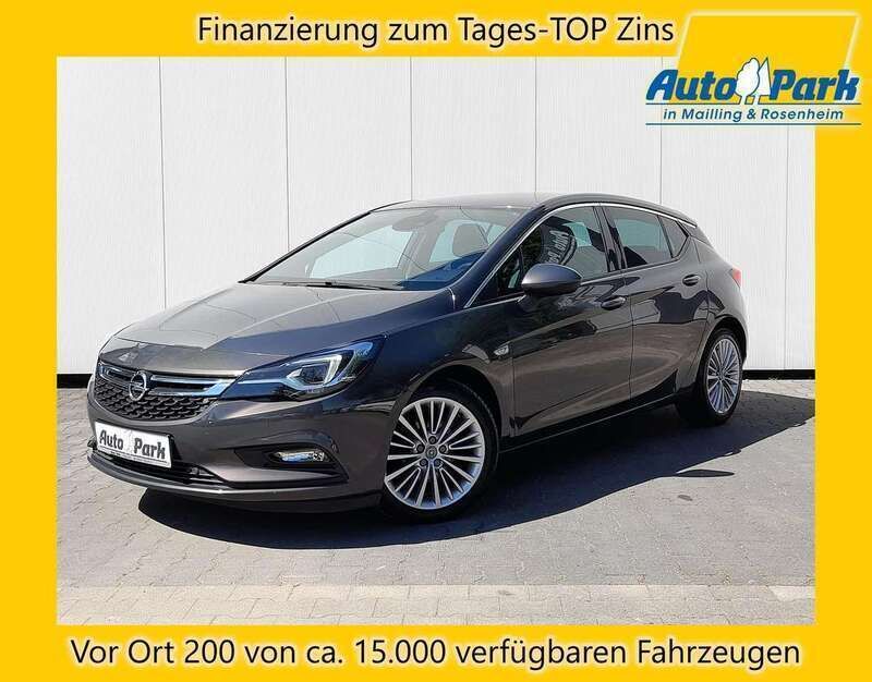 Grau Gebraucht 2015 Opel Astra Limousine | 8.977 € (Fairer Preis) - Bild 1/3