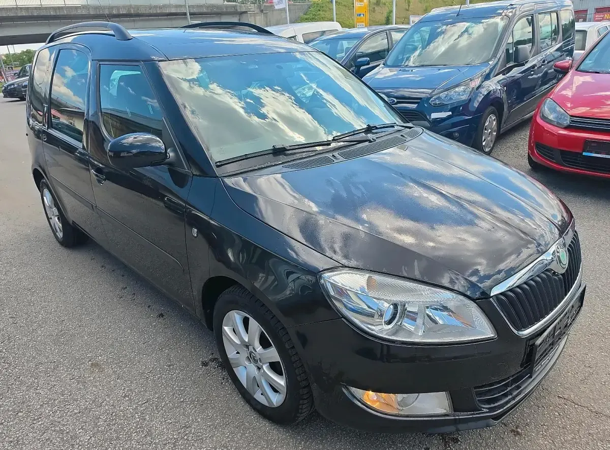 Gebraucht Skoda Roomster 86 PS (63 kW) 2010 Schwarz Van / Kleinbus