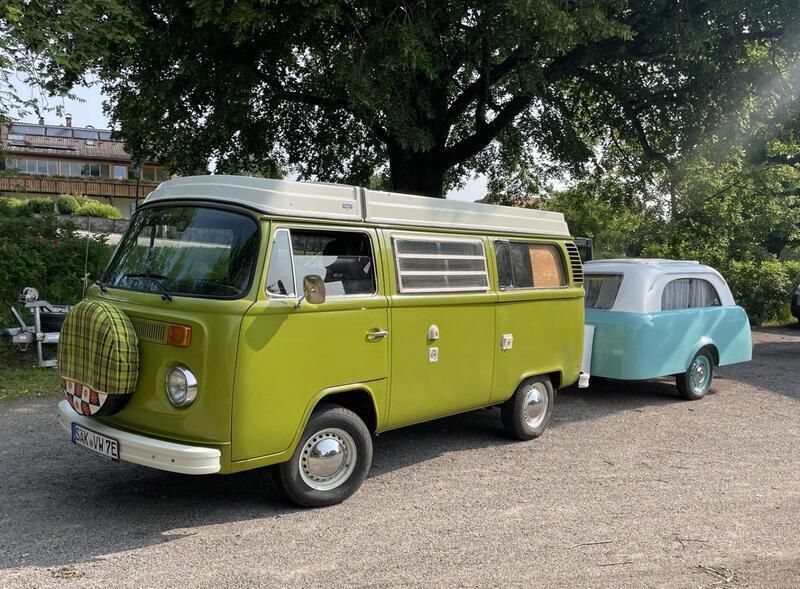 Grün Gebraucht 1977 VW T2 Van | 47.000 € - Bild 1/4