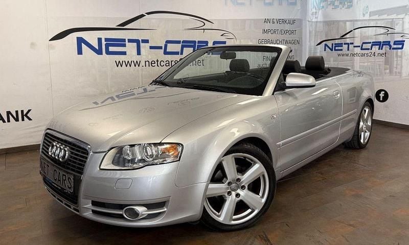 Silber Gebraucht 2007 Audi A4 Cabriolet Cabrio | 7.850 € (Fairer Preis) - Bild 1/3