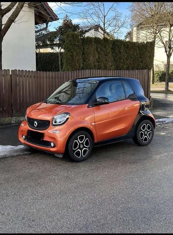 Orange Gebraucht 2016 Smart ForTwo Coupé Prime Coupé | 8.899 € (Guter Preis) - Bild 1/4