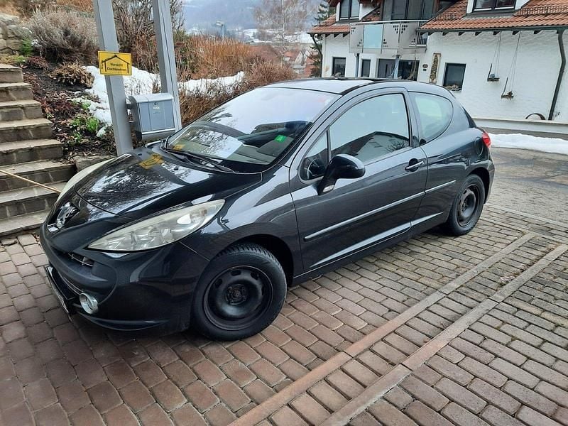 Schwarz Gebraucht 2008 Peugeot 207 Limousine | 950 € (Superpreis) - Bild 1/4
