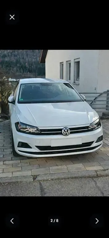 Gebraucht VW Polo 95 PS (69 kW) 2019 Weiß Kleinwagen
