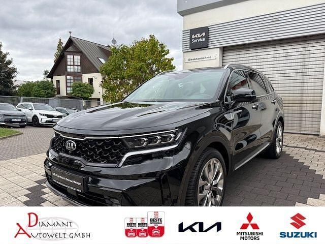 (abp) auroraschwarz met. Gebraucht 2021 Kia Sorento Platinum SUV | 38.900 € (Fairer Preis) - Bild 1/4