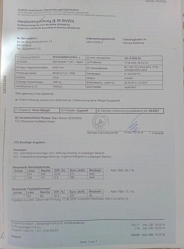 Gebraucht Renault Twingo 75 PS (55 kW) 2014 Rot Kleinwagen