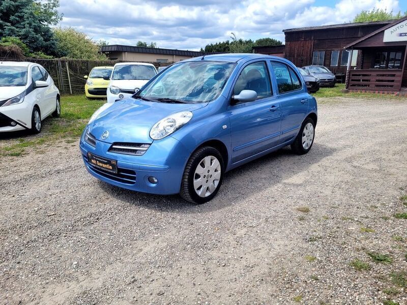 Gebraucht Nissan Micra Acenta 80 PS (58 kW) 2006 Blau Kleinwagen